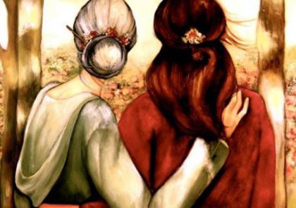 Dojrzała i młoda kobieta