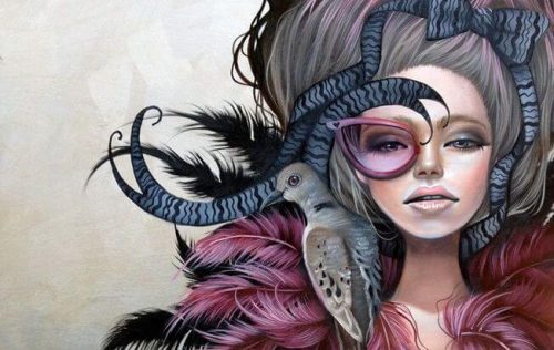 Wyróżniająca się kobieta