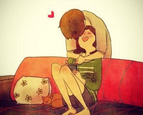 Objęcia, które pomagają w przeciwnościach