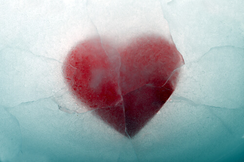 serce z lodu
