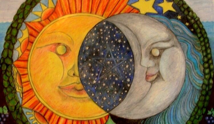 Słońce i księżyc