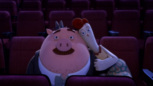 Świnia i kurczak w kinie