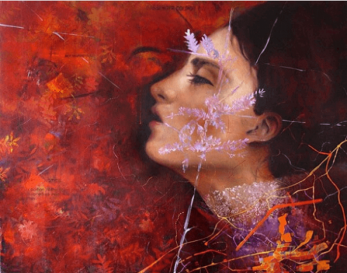 Niepokój na twarzy kobiety