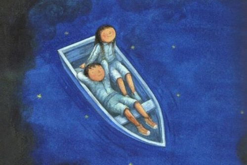 Ludzie w łodzi