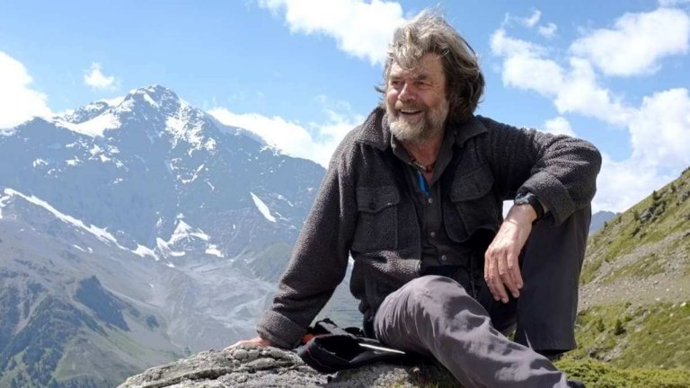 Kiedy jestem w górach. Reinhold Messner.