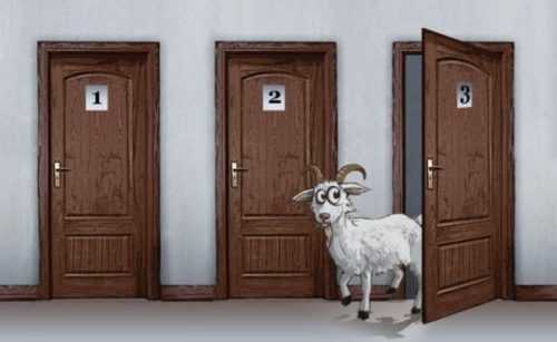 Paradoks Monty'ego Halla - Troje drzwi i koza