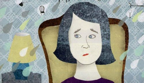 Kobieta odczuwa niepokój