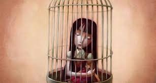 Dziewczynka w klatce
