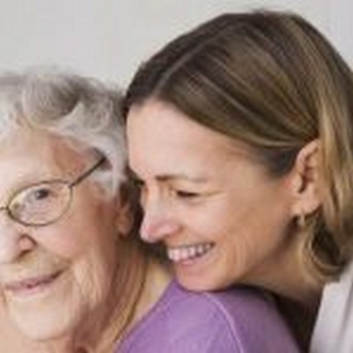 Opieka nad kimś - opiekunka osób starszych