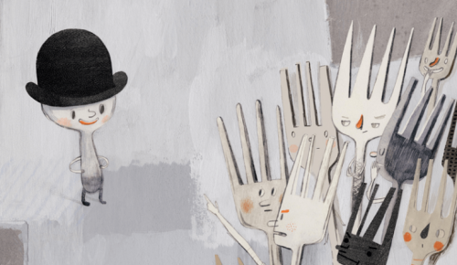 Nienawiść - walczące sztućce