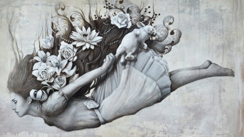 Kobieta spadająca bez strachu - nasze życie