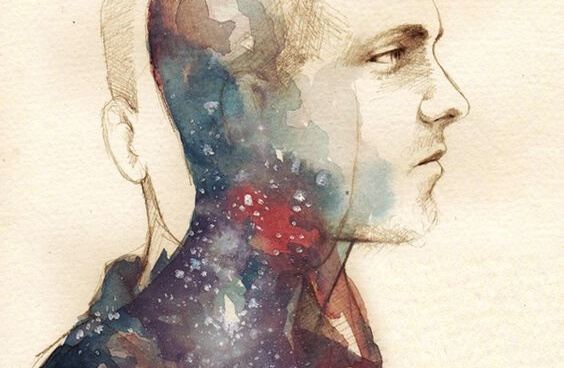 Mężczyzna o dwóch twarzach.