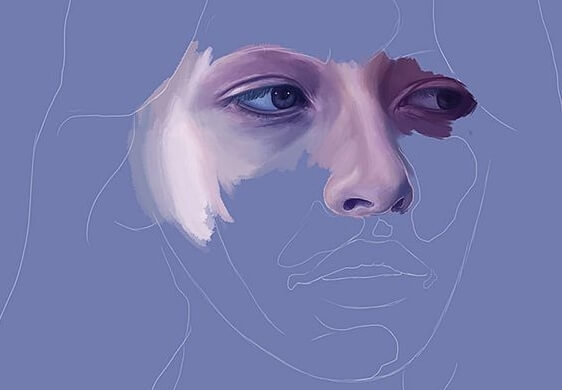 zmartwiona kobieta - ryzyko depresji