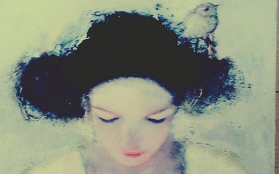 rozmazany portret kobiety