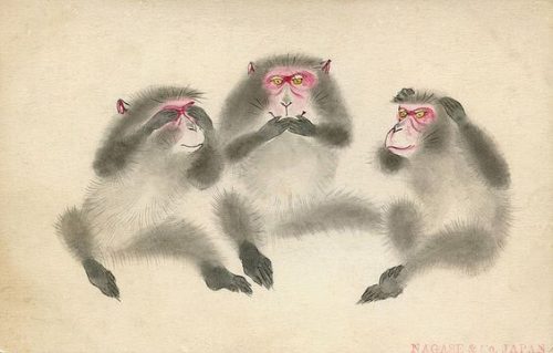 Trzy Mądre Małpy - lekcja w Sanktuarium Toshogu