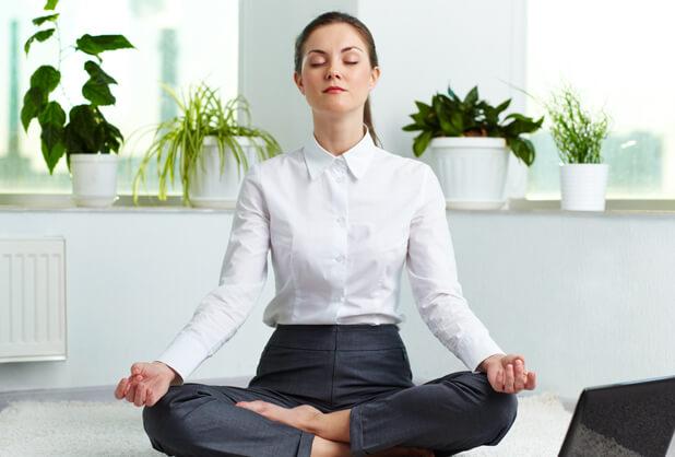 odprężająca joga