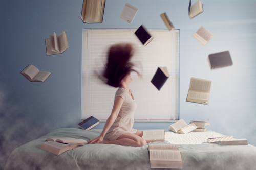 Czytanie w łóżku - podnoszenie jakości snu