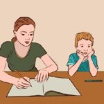 Pies wyglądający przez deszczowe okno