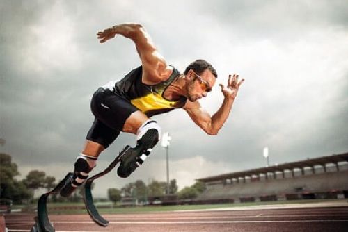 Niepełnosprawny sportowiec