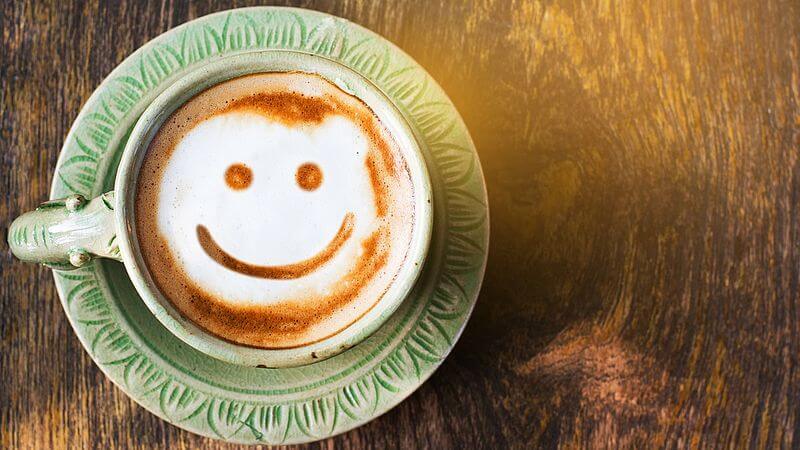 kawa z uśmiechem - pokochaj samego siebie