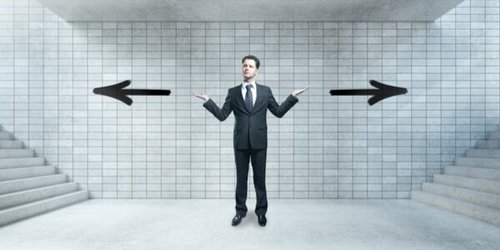 Człowiek na rozdrożu