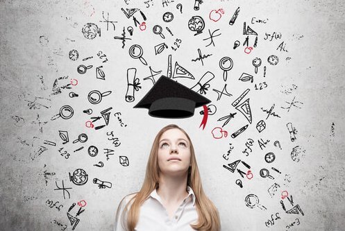 młoda dziewczyna na studiach