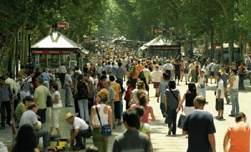 Ulica w Barcelonie
