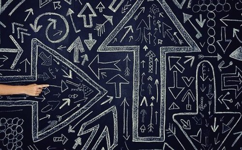 Chaos - tablica pełna strzałek