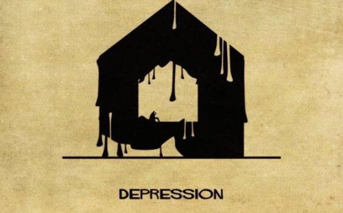 Zaburzenia psychiczne jako domy - depresja