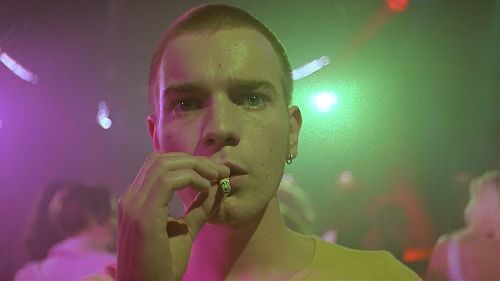 Scena z filmu Trainspotting