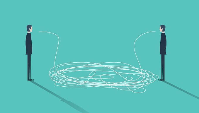 komunikujące się postacie