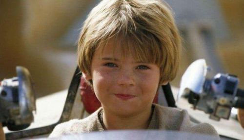 Młody Anakin Skywalker