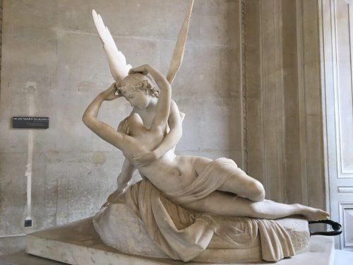 Psyche budzona przez pocałunek Kupidyna