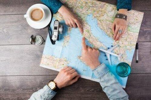 Mapa - planowanie podróży