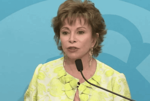 Isabel Allende na konferencji