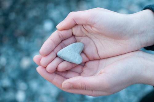 Kamień w kształcie serca