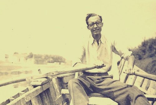 Młody Jose Saramago