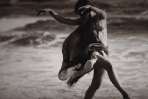 Tańcząca Isadora Duncan