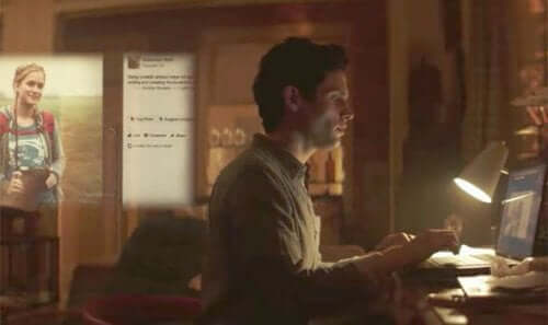 Serial Ty - stalker Joe przeszukuje internet