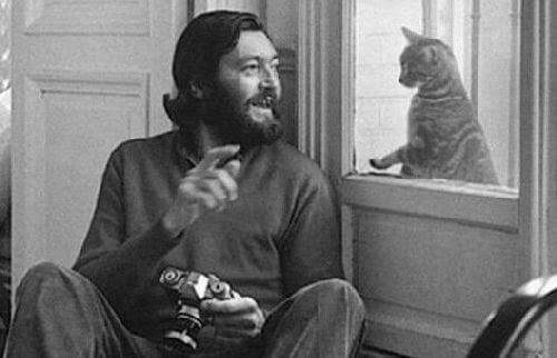 Julio Cortázar i jego kot