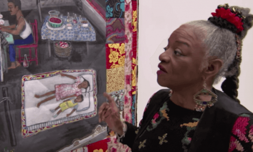 Faith Ringgold w galerii sztuki