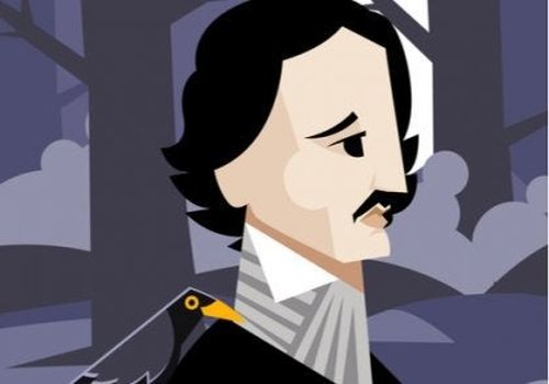 Edgar Allan Poe rysunek