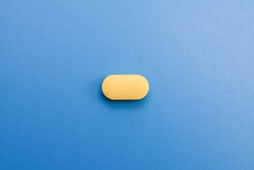 Żółta tabletka