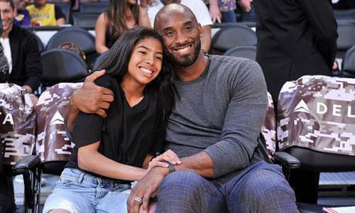 Kobe Bryant z córką