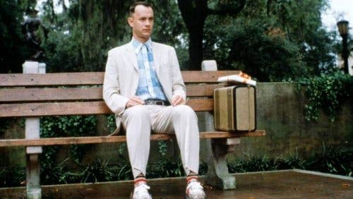 Forrest Gump na ławce