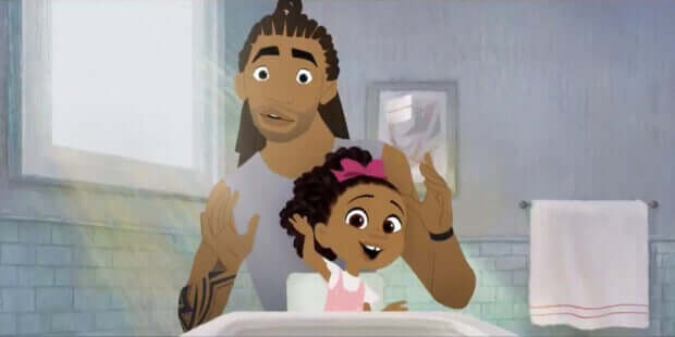 Klatka z filmu Hair Love