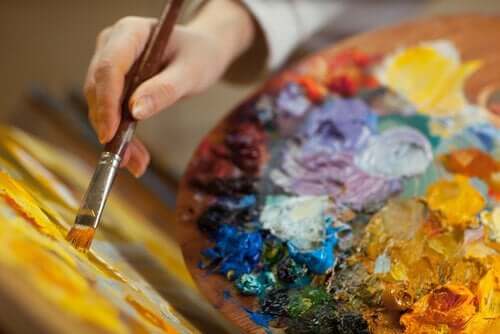 Malowanie farbami - kreatywność i zaburzenia afektywne dwubiegunowe