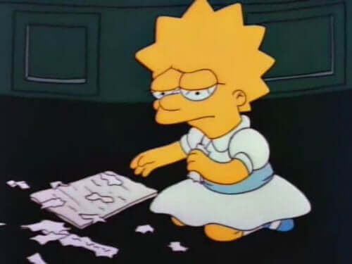 Smutna Lisa Simpson