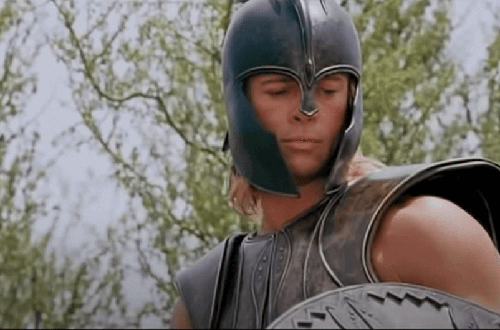 Brad Pitt jako Achilles