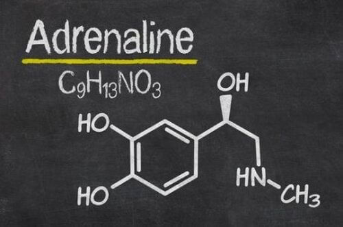 Adrenalina - wzór chemiczny